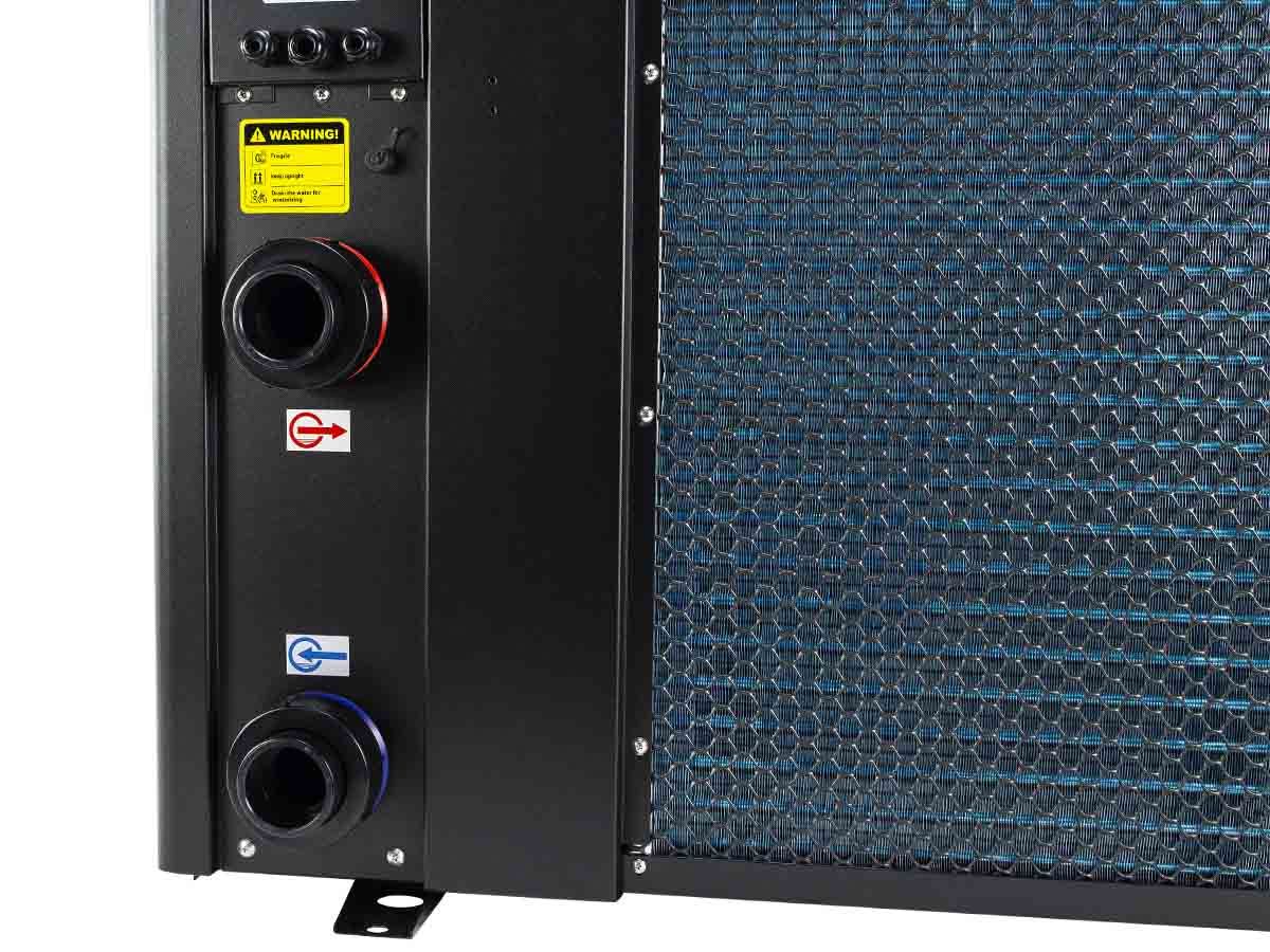 PPG Inverter Plus IPH 70T (27,8 kW) zwembad warmtepomp (krachtstroom) aansluiting.