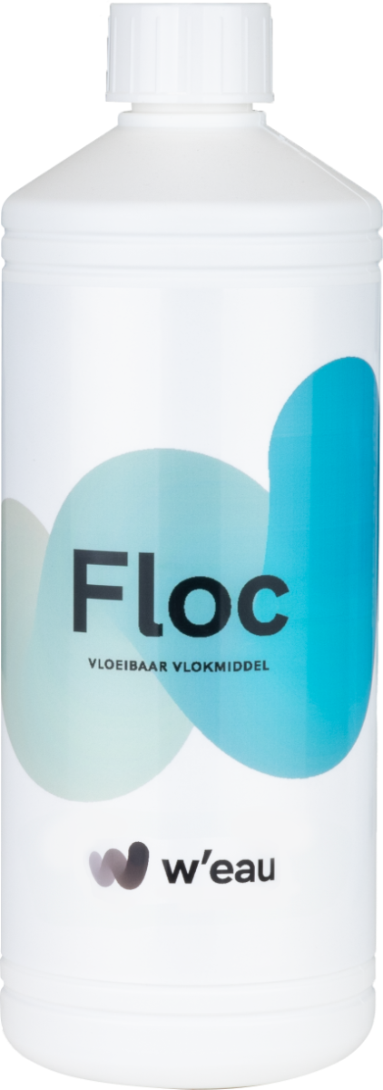 W'eau vloeibaar vlokmiddel - 1 liter

