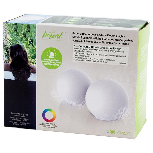 Kokido Lumi Glowb oplaadbare drijvende zwembadverlichting