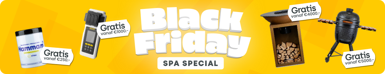 Banner voor spa actie