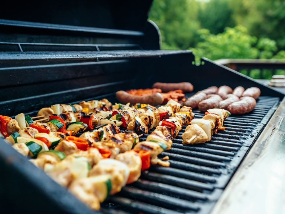 BBQ met vlees