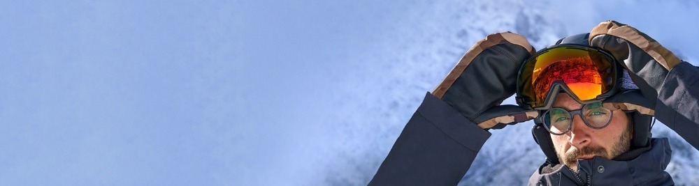 Skibril voor brildragers