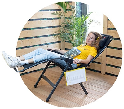 testpanel relaxstoel