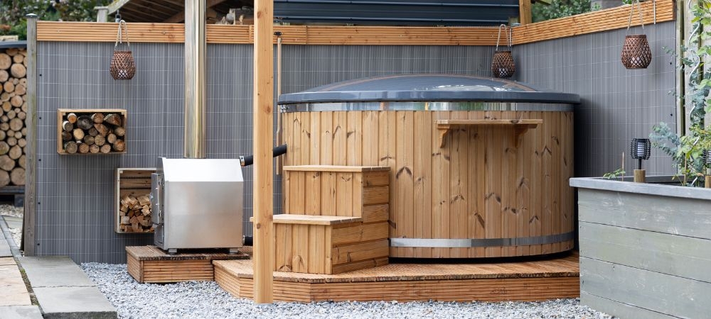 hottub buiten