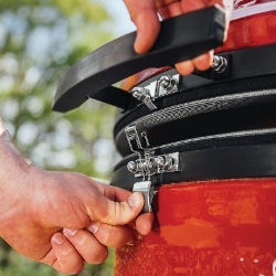 kamado afsluitbare deksel