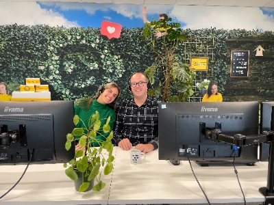 Moraal hoog in team klantenservice