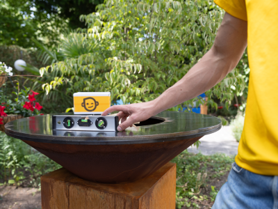 Ofyr vuurschaal waterpas