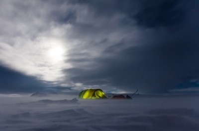 kamperen in de winter