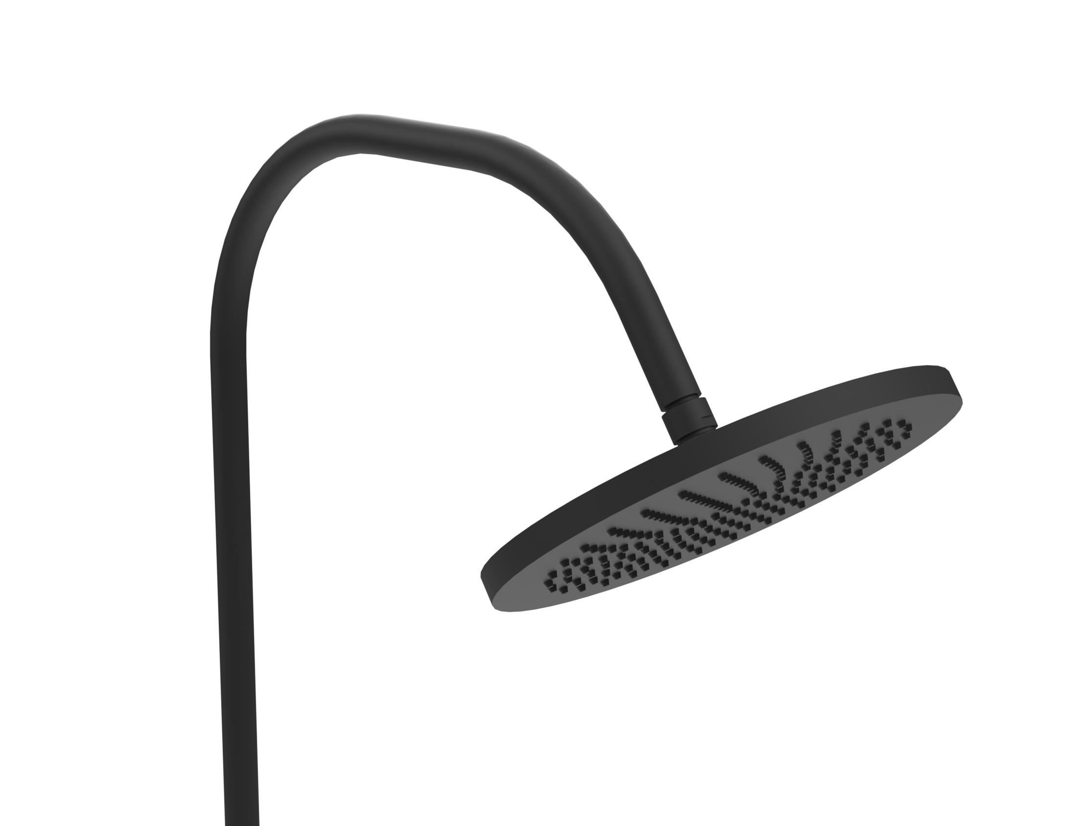 Gardentub douche - Zwart