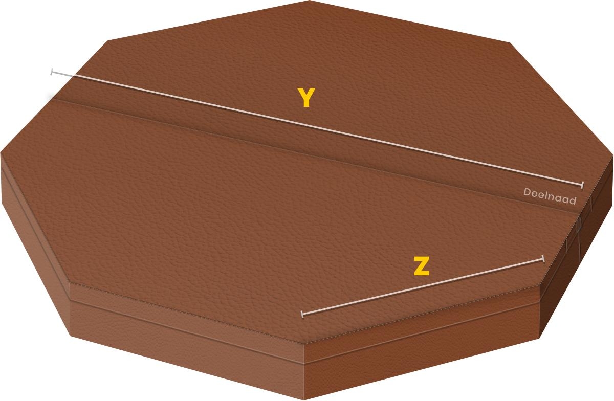Spa cover tot 180cm - model 3