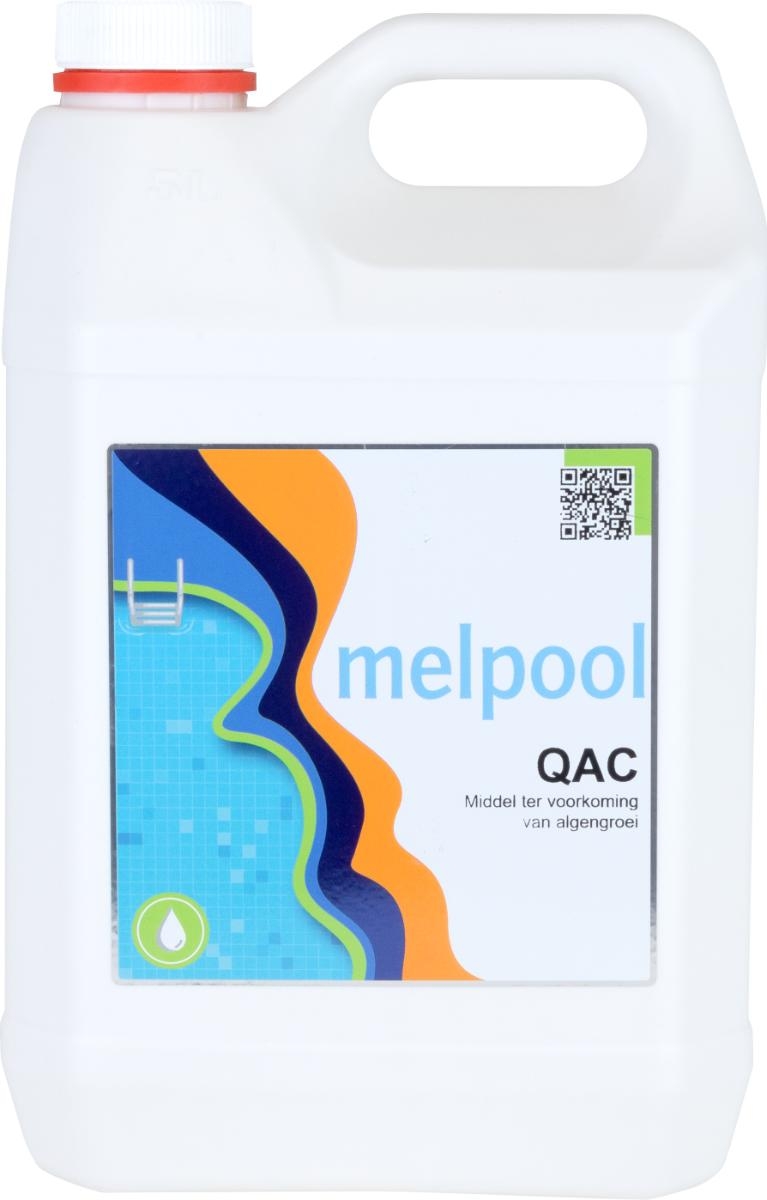 Melpool QAC anti alg - 5 liter - zwembad anti alg