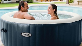 Intex opblaasbare jacuzzi